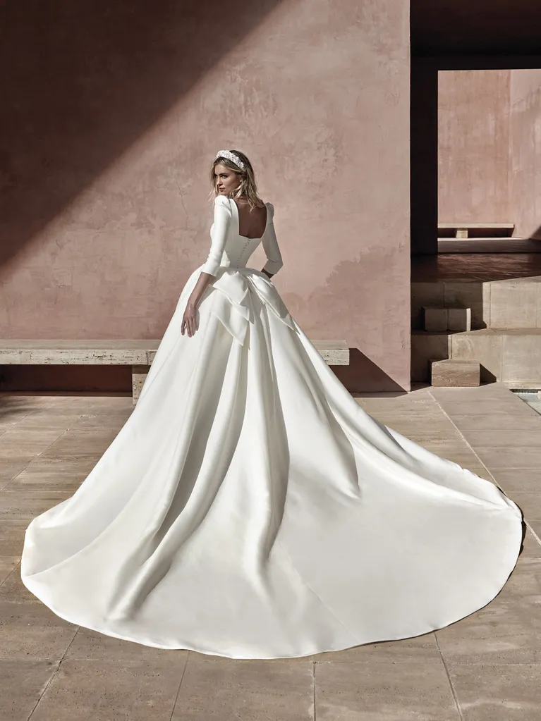 pronovias wedding gown